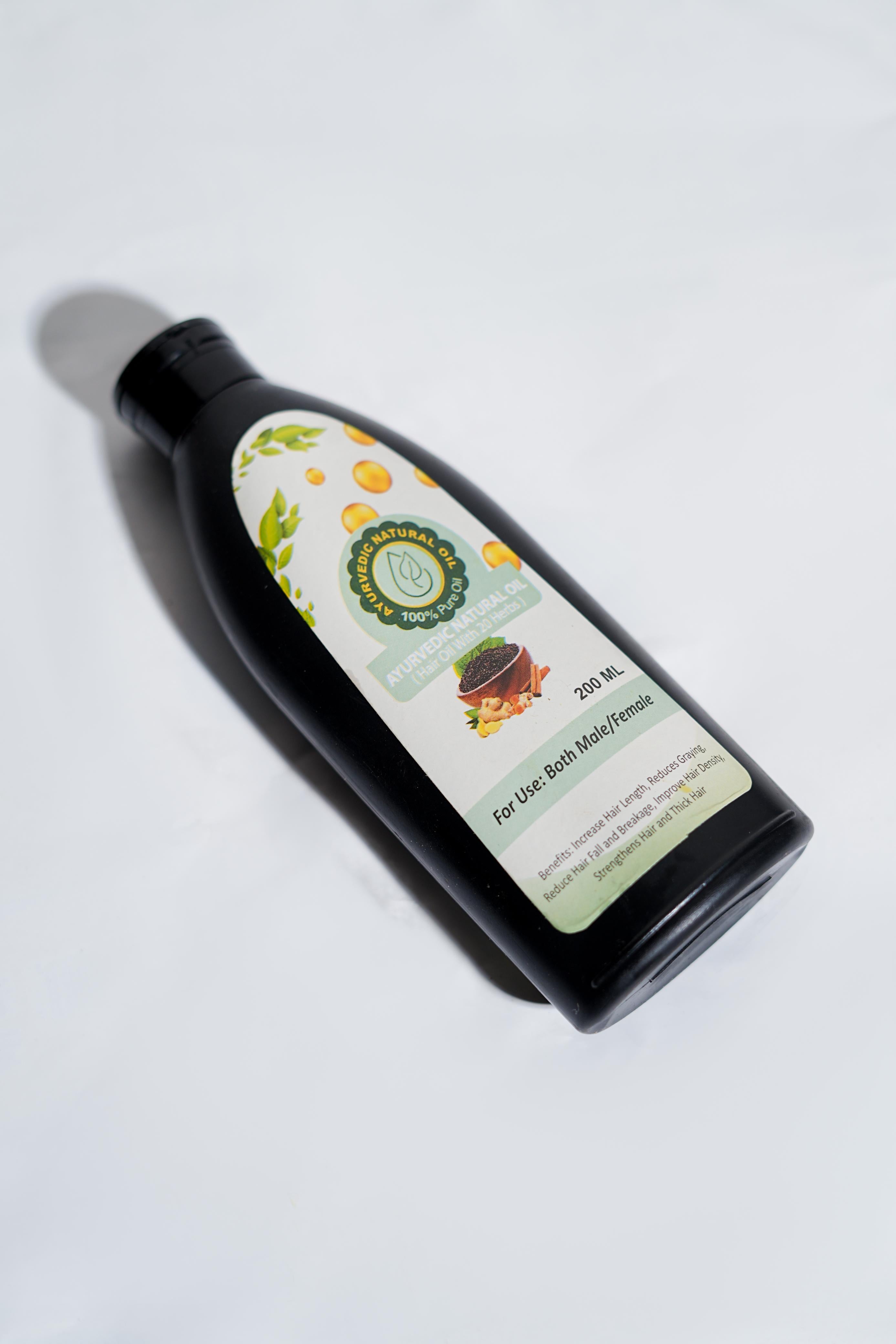 Ayurvedic Natural Herbal Hair Oil Chemical Free 200 ml